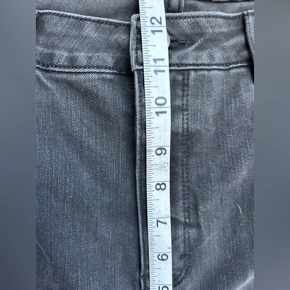 Soft Surroundings Women’s Wide Leg Charcoal Black Denim Jeans size 14 - Picture 7 of 9
